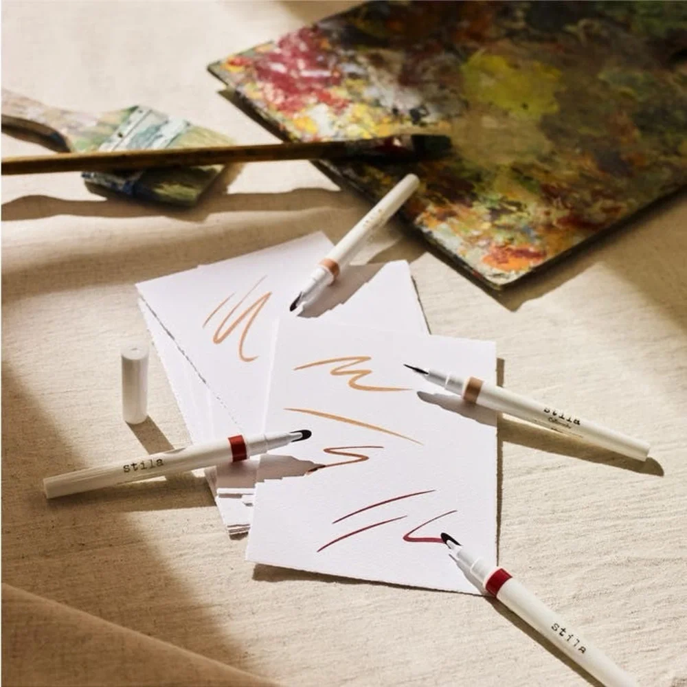 Stilla Calligraphy Lip Stain - Rosa